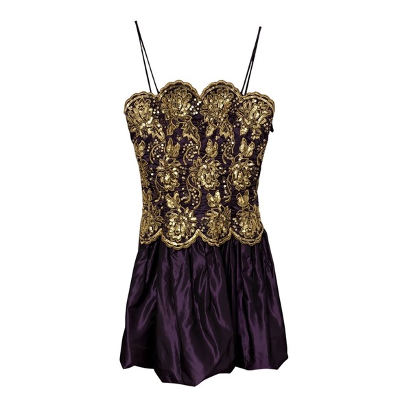 Jessica McClintock Dresses & Skirts - Vintage 80s Jessica McClintock Gunne Sax Whimsical Embroidered Party Dress Gala